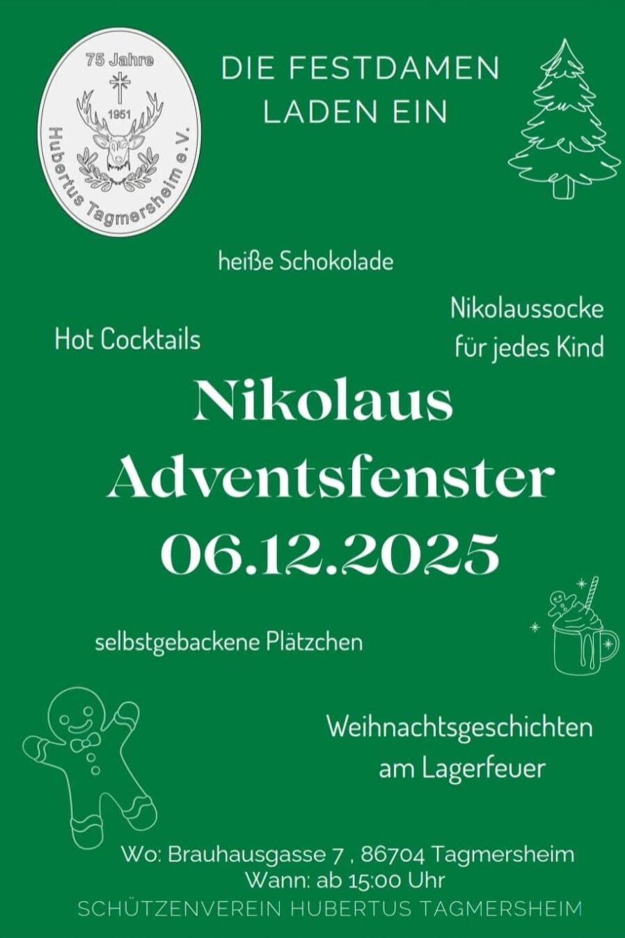 06.12.2025: Nikolaus Adventsfenster der Festdamen