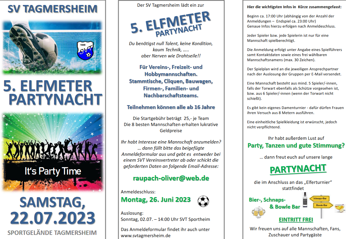 22.07.2023: Elfmeterturnier